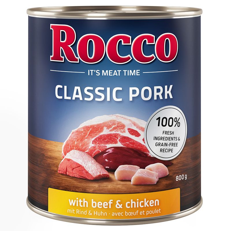 Rocco Classic Pork 6 x 800 g