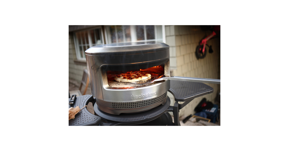 Solo StovePI Houtgestookte pizzaoven  (Roestvrij staal)