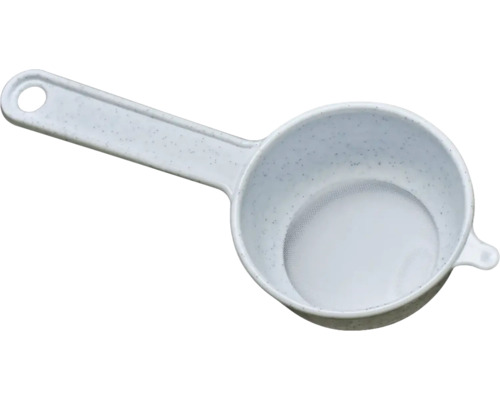 StreamBiz DAS Feed Sieve, fijne zeef voor diervoeder, wit kunststof, ca. 16 cm lang, ca. 6,5 cm diameter, maaswijdte ca. 300 µm