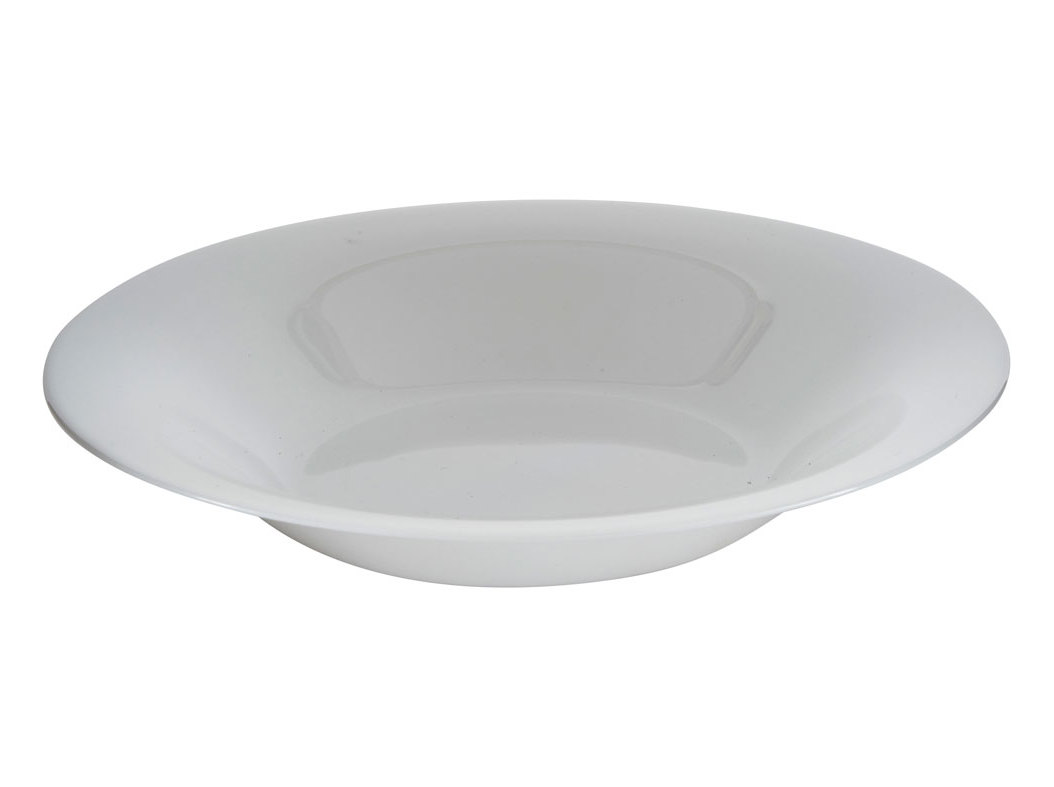 PRATO DE SOPA ALICE AUCHAN BRANCO OPAL Ø21.5CM