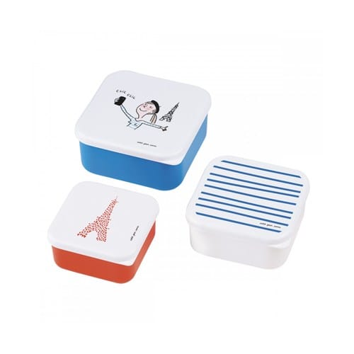 Set de 3 - lunch box paris
