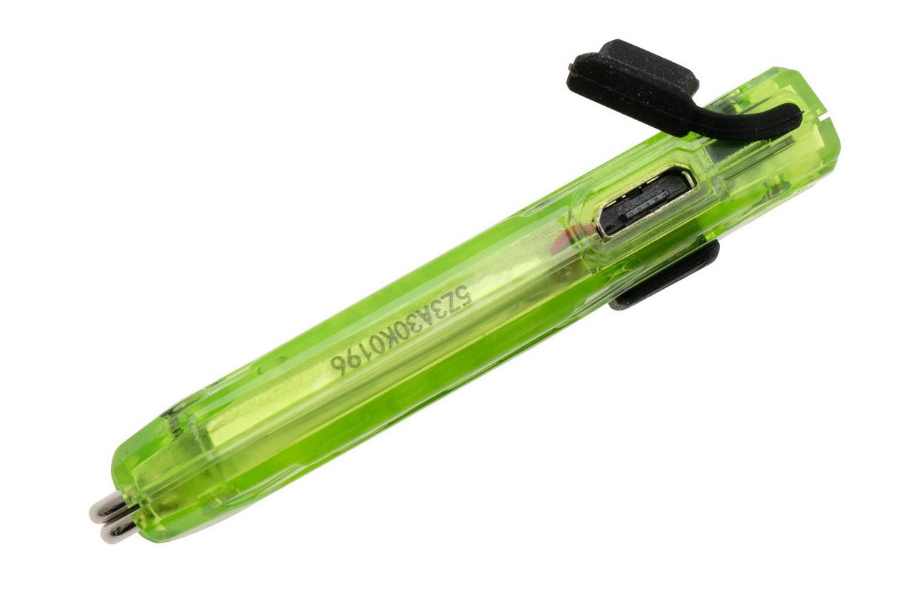 NiteCore Tube V2.0 Olive, oplaadbare LED-sleutelhangerzaklamp