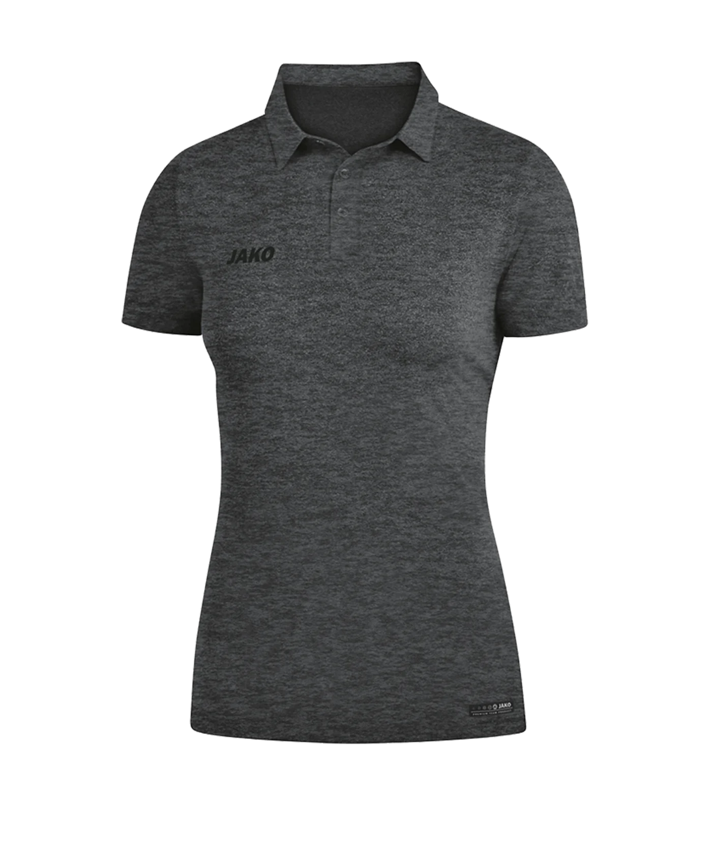 JAKO Premium Basics Poloshirt Damen Grau F21