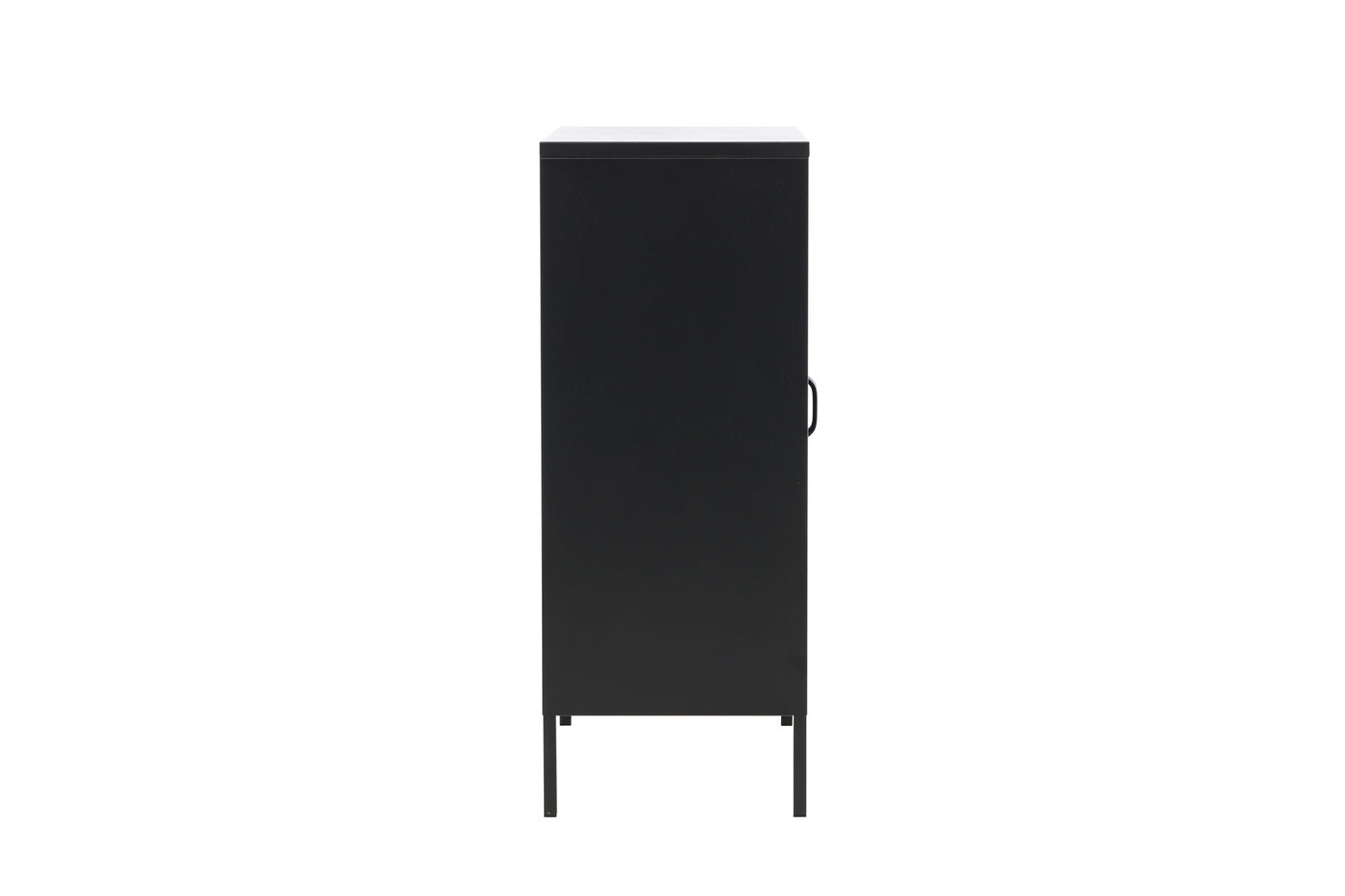FjÃ´rd - Dressoir Zwart Doors 40cm - Staal - Misha