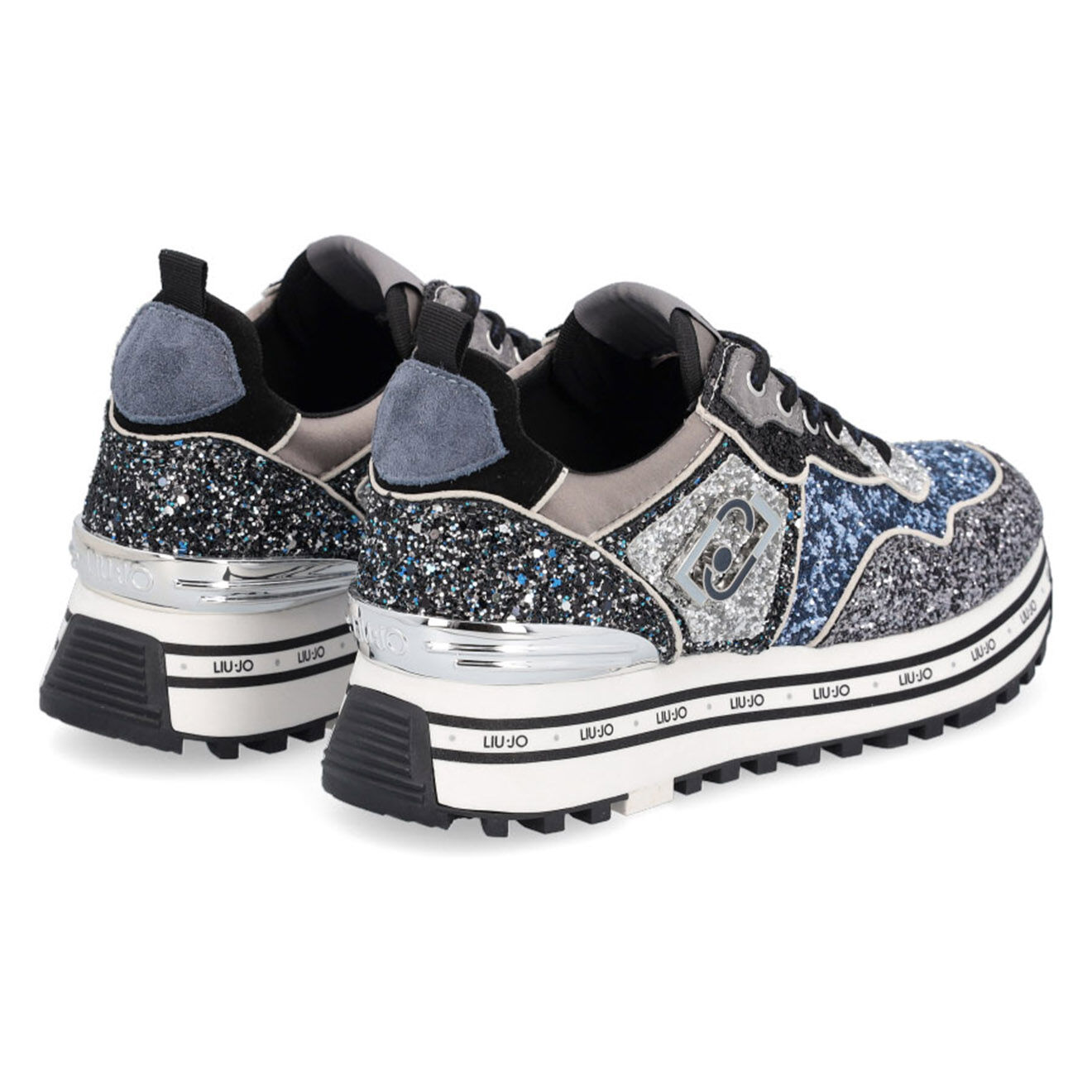 Liu-Jo Sneakers Glia noir/bleu