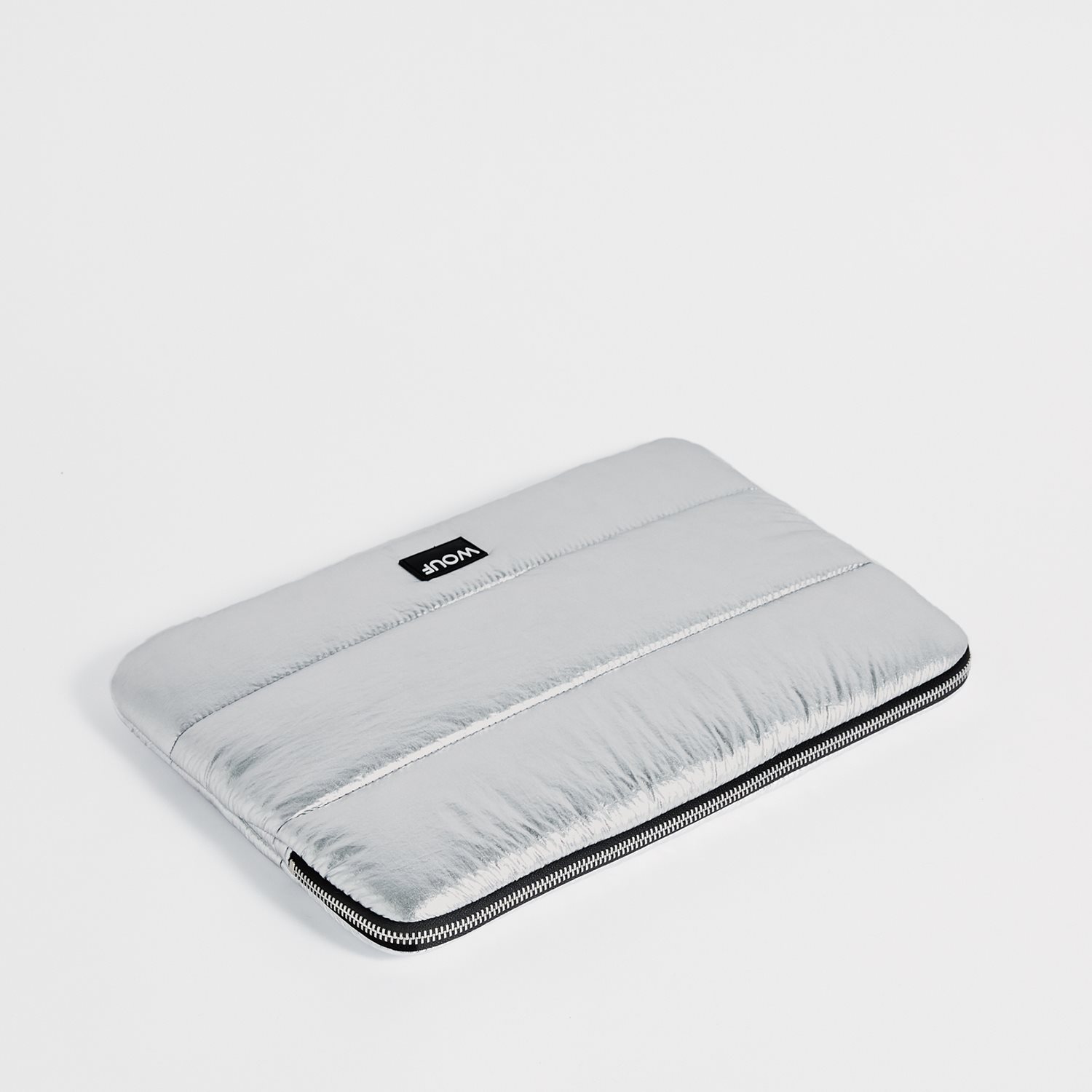Wouf Silver Glossy Laptop Sleeve 13-14