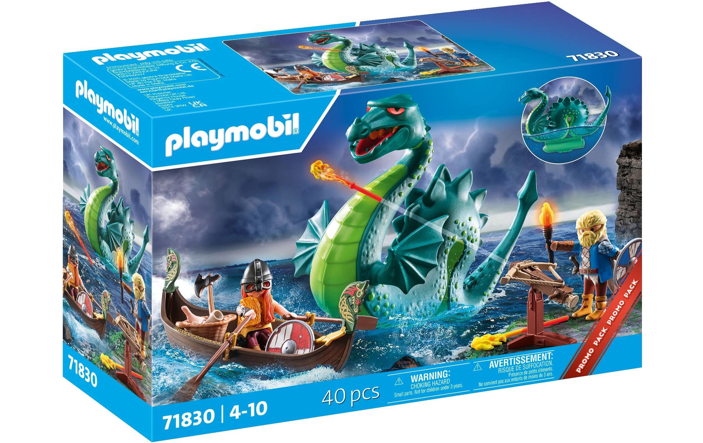 Wikinger mit Seeungeheuer 71830Spielfiguren-Set