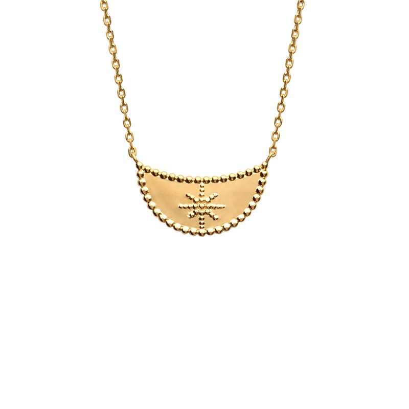 Collier plaqué or jaune ou argent CELESTE - Bijoux Privés Discovery