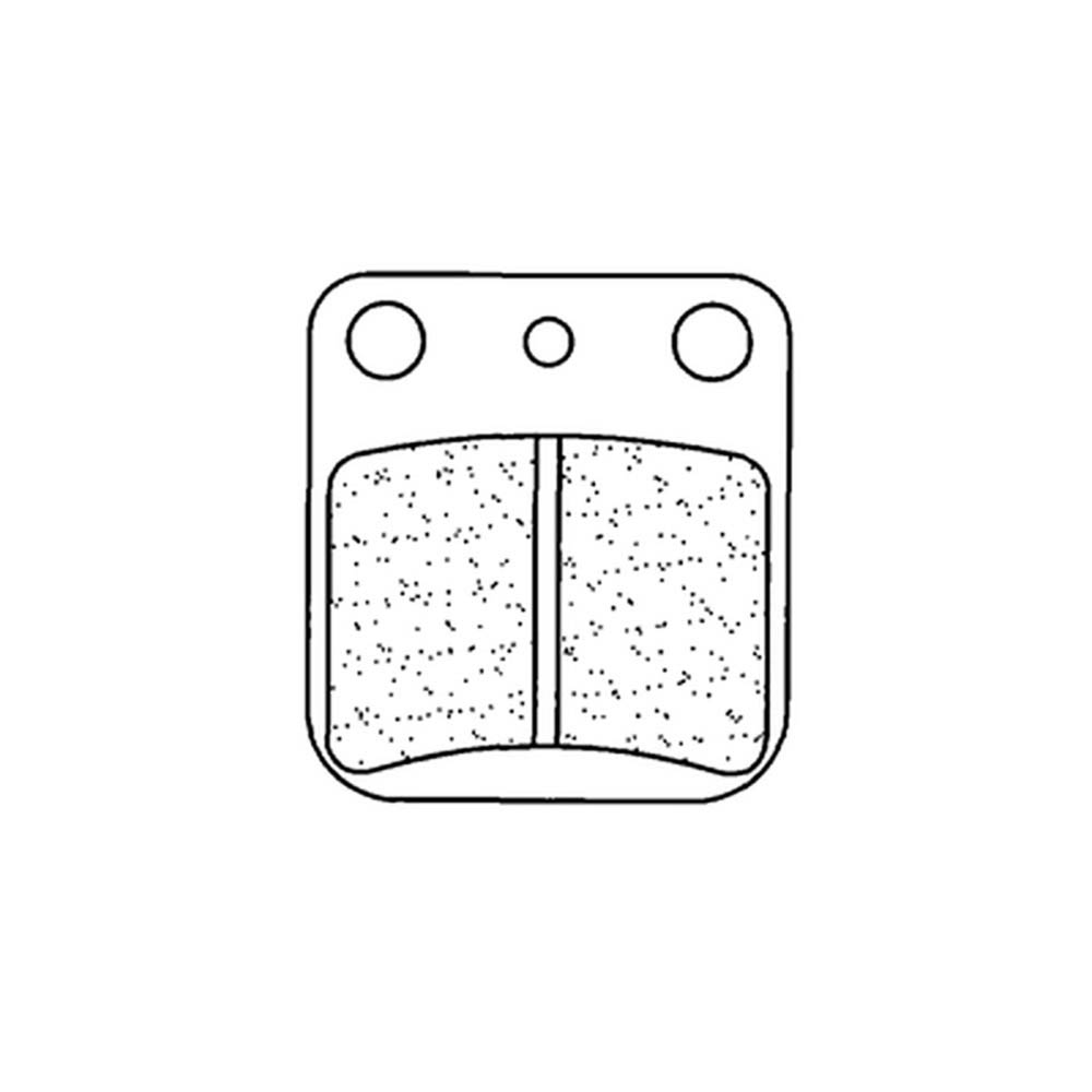 Cl brakes - Plaquettes de frein Route métal fritté - 2408A3+