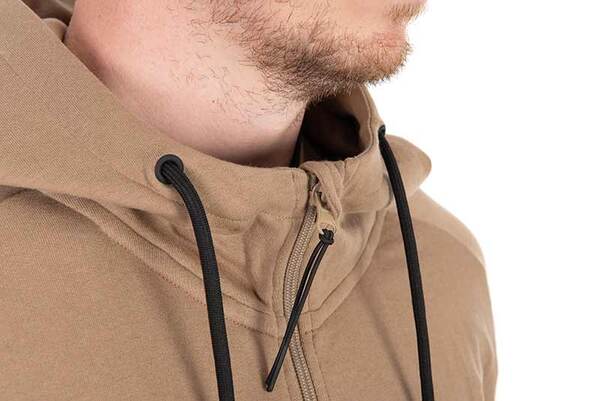 Sweat Fox Collection LW Zip Hoody - Tan LTD