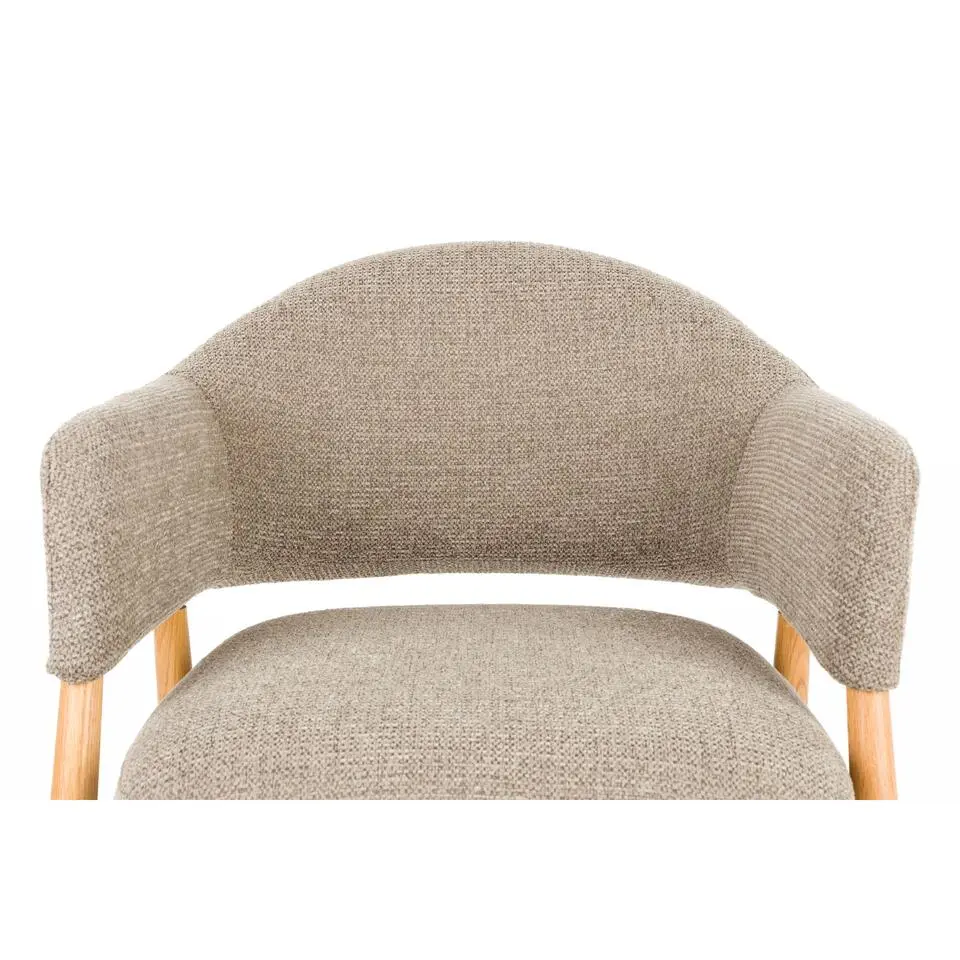 Housecraft Indy Fauteuil met armleuning Donker bruin