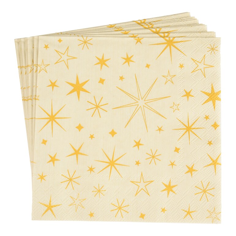 creme, L 16,5 x B 16,5 cm, 20 Stück