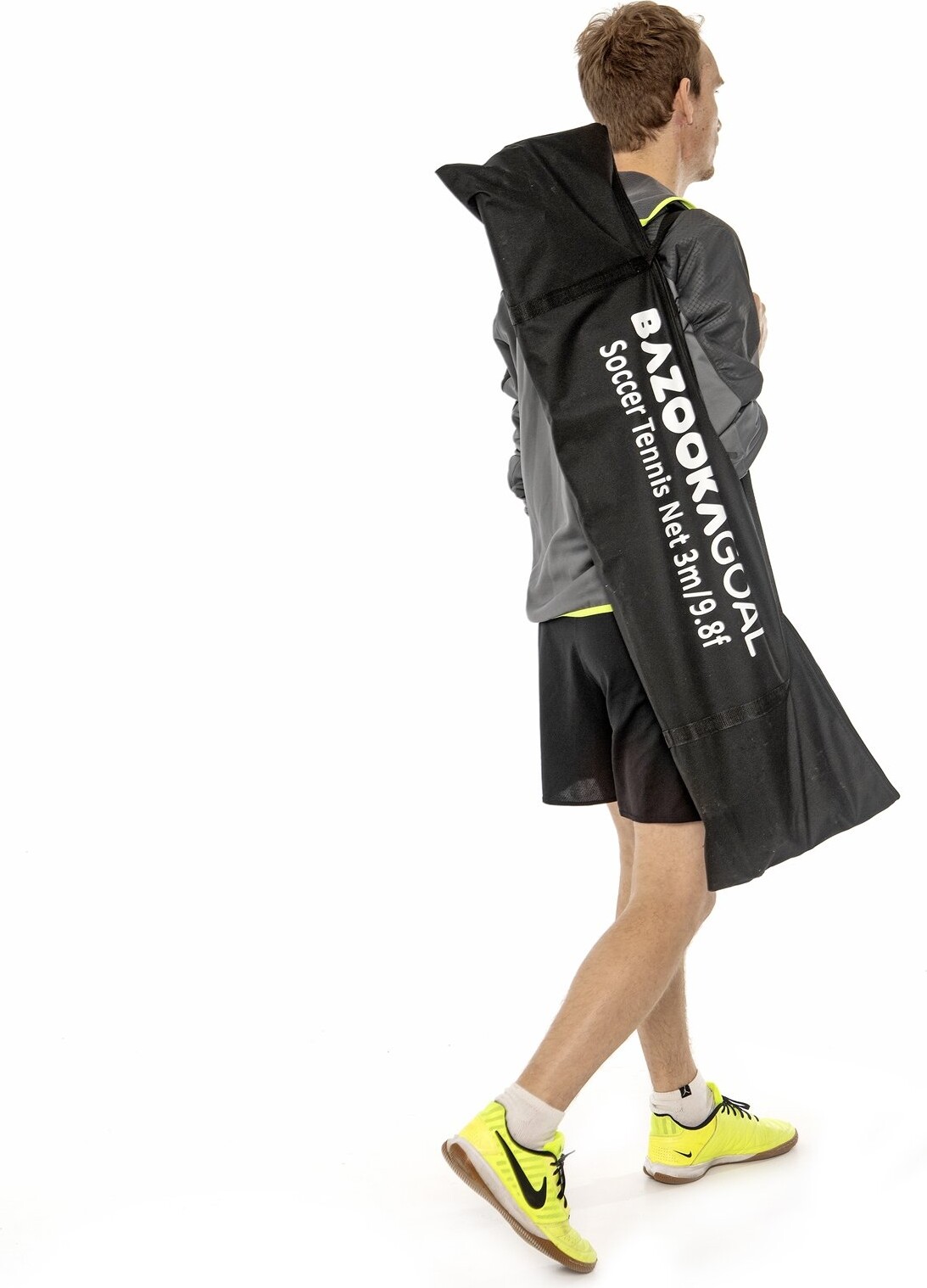 Fodbold Tennis Net - Bazooka - 300X100-180 CM