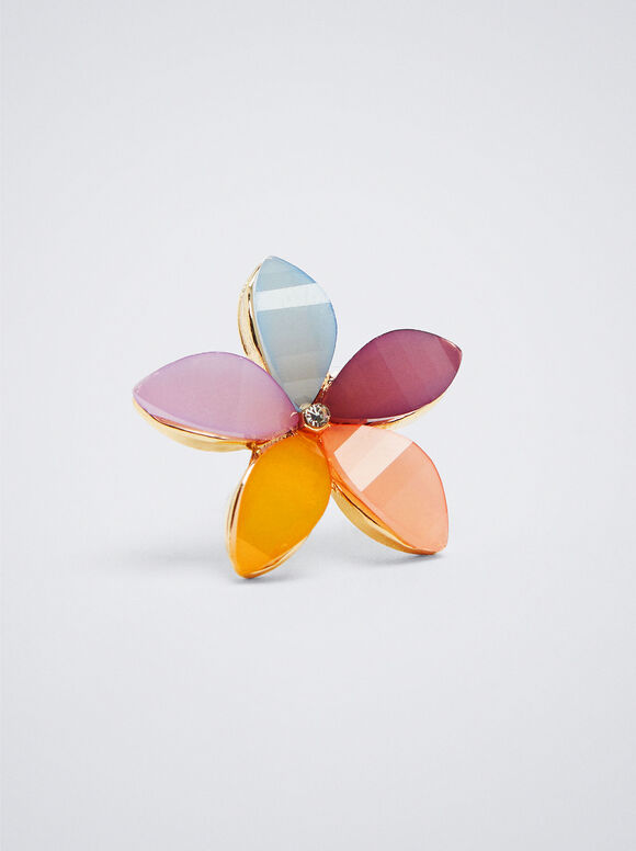 Brincos de Flor - Multicoloridos