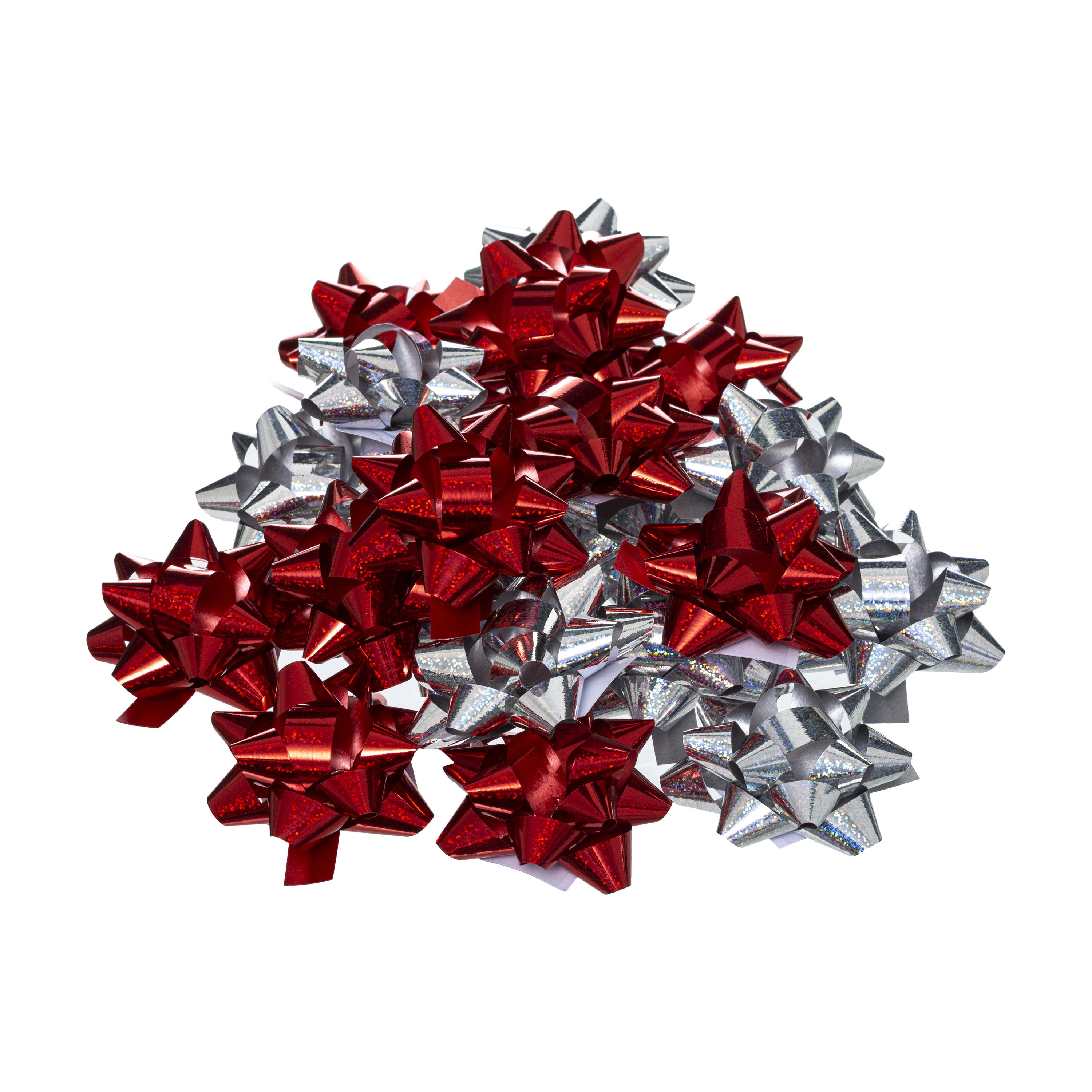 BOLDUC ETOILE HOLOGRAPHIQUE 15 A 20 PIECES ROUGE DORE ARGENT