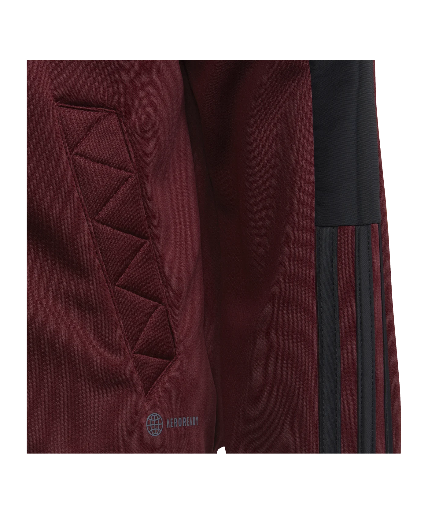 adidas Tiro ST Trainingsjacke Kids Rot Schwarz