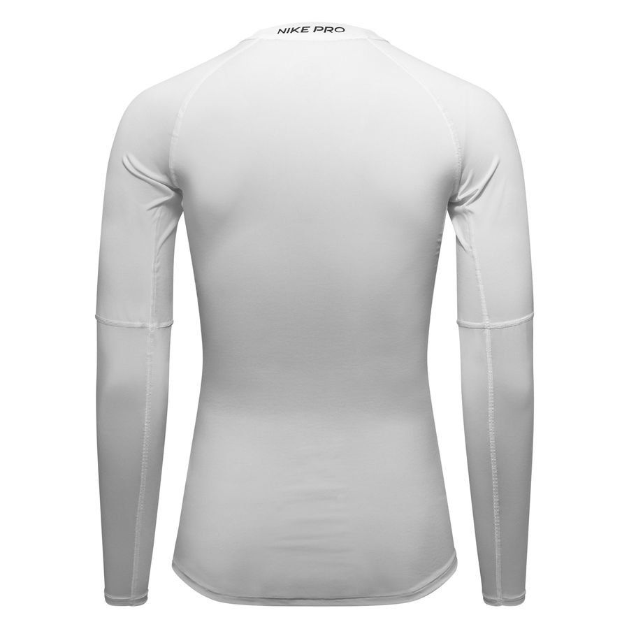 Nike Pro Baselayer Dri-FIT - Blanc/Noir Manches Longues