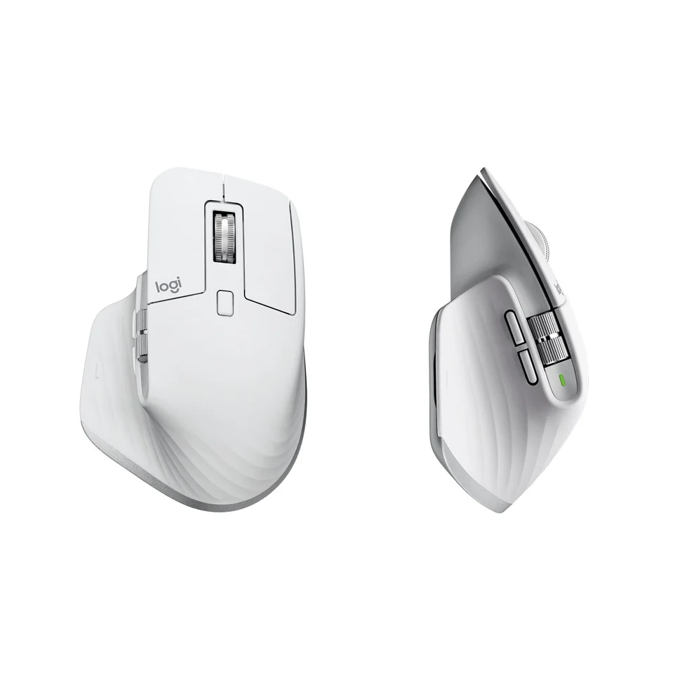 Logitech - MX Master 3S For Mac Performance Wireless Mouse - PALE GREY