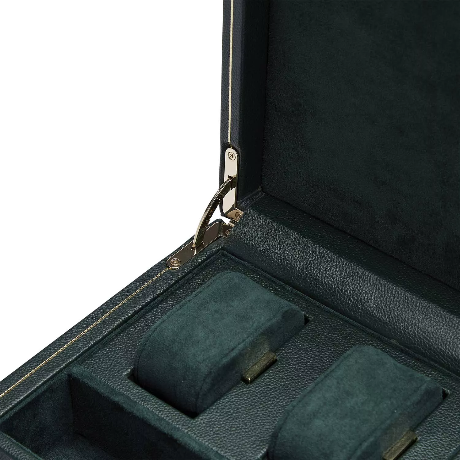 Wolf British Racing Green Watch Winder 1 ur Grøn Imiteret Læder 792141