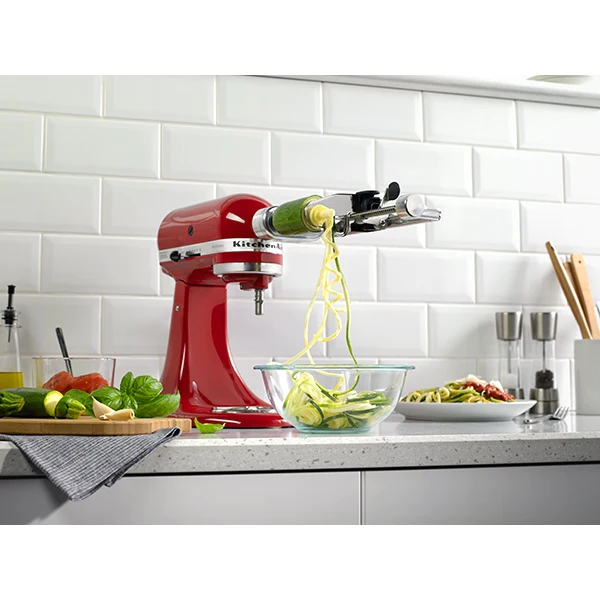 Taille légumes en spirales pour robot Kitchenaid 5KSM1APC Kitchenaid