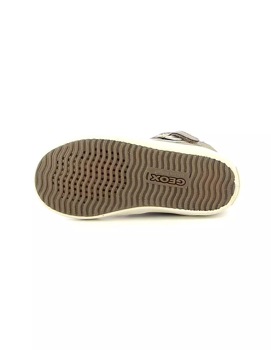 GEOX GISLI - Baskets Smokegreygold