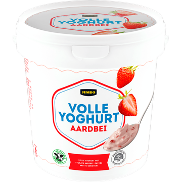 Jumbo Volle Yoghurt Aardbei 1 KG