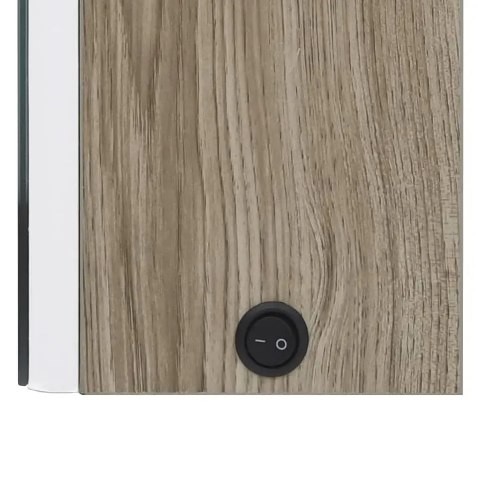 vidaXL - Badkamerkast - Wit - MDF - 89 x 14 x 62 cm