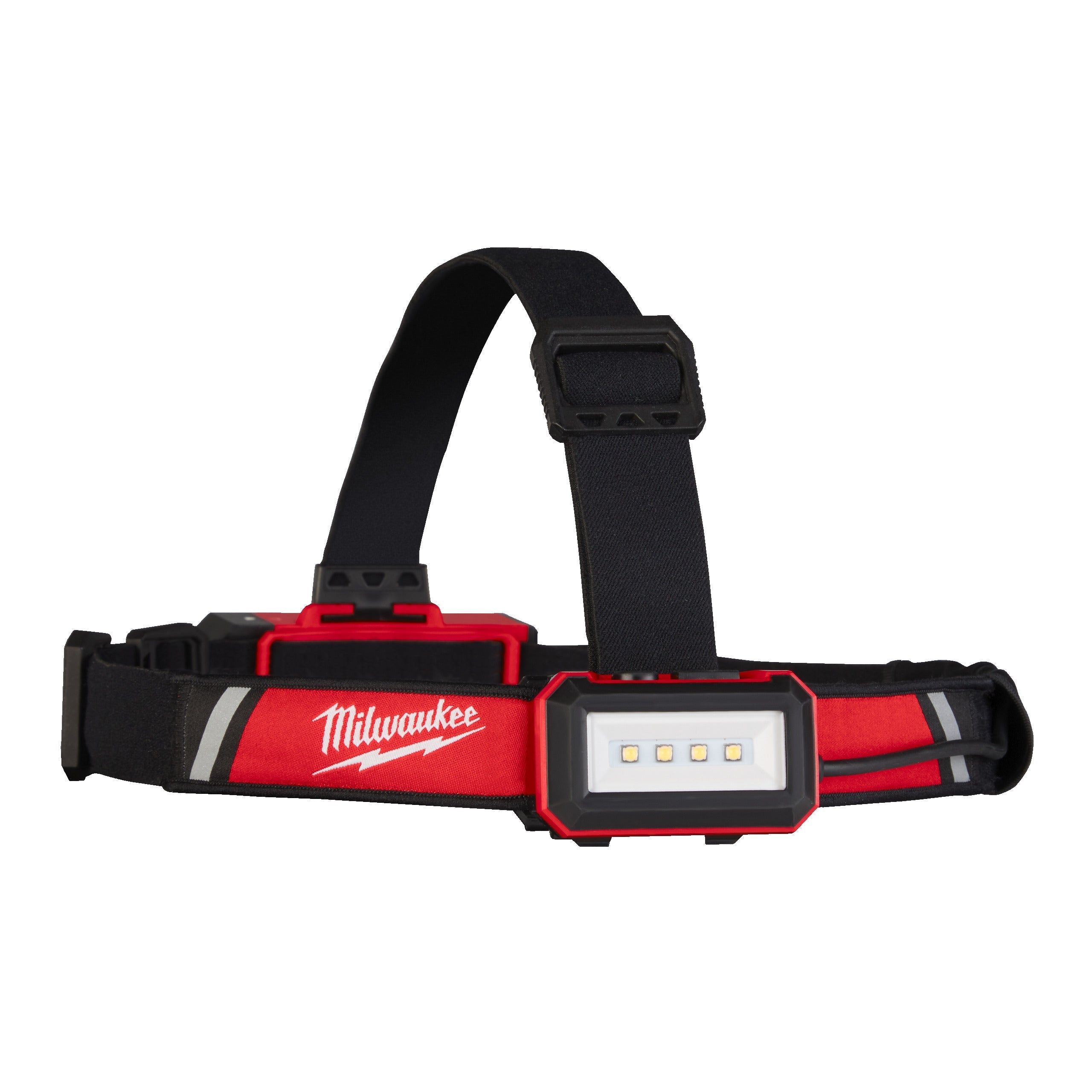 Milwaukee L4 HLRP-301 LED Hoofdlamp REDLITHIUM™ 3.0Ah USB batterij - 4933479767