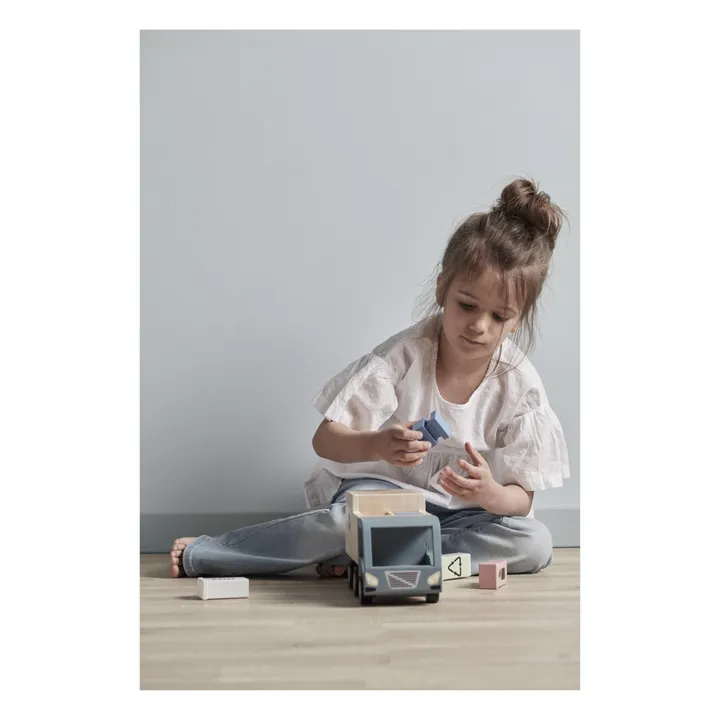Kid's Concept Camion poubelle en bois