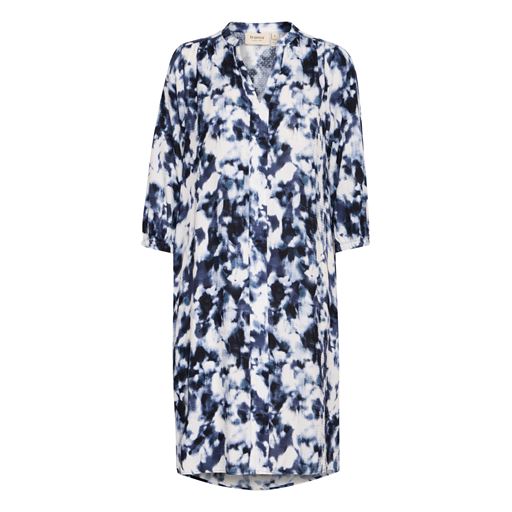 Fransa Oline Kjole, Crown Blue AOP, L