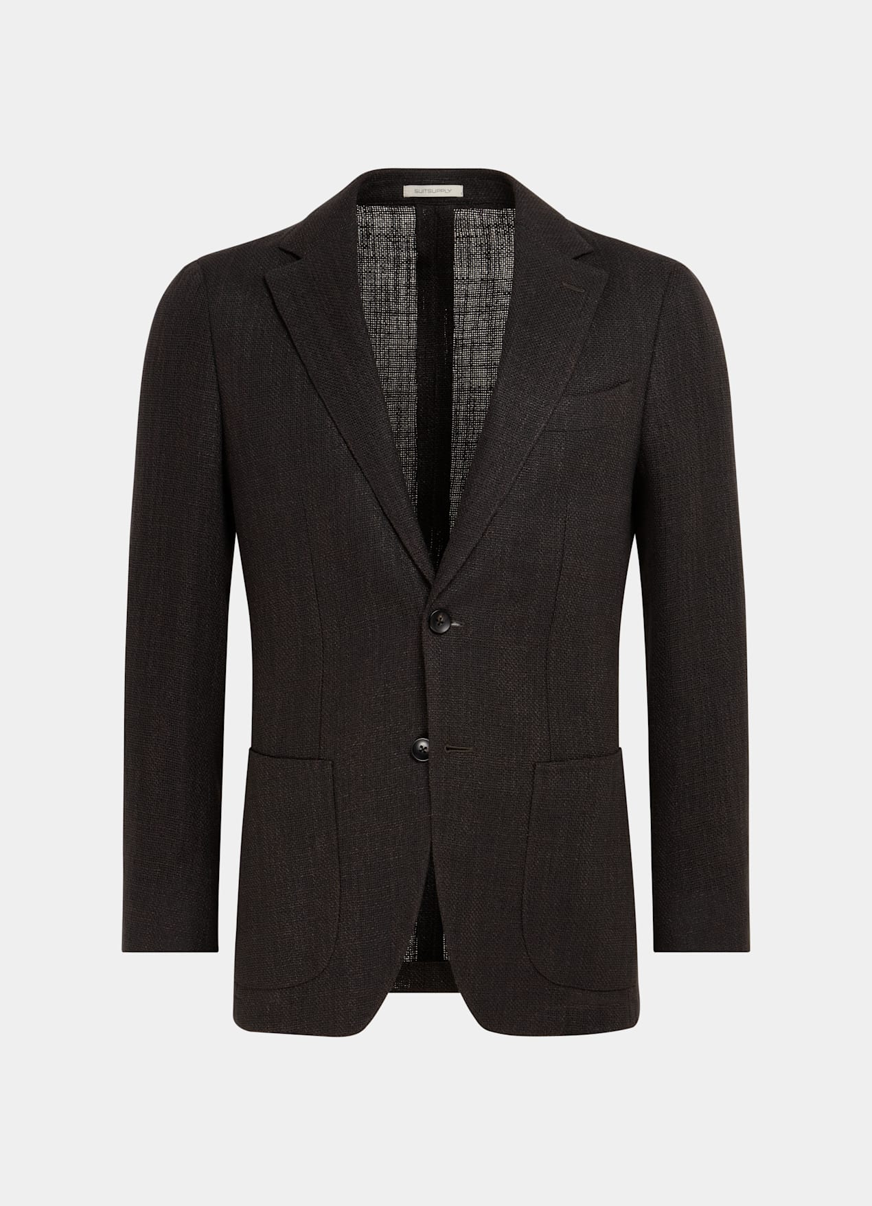 Blazer Lazio coupe Tailored marron foncé