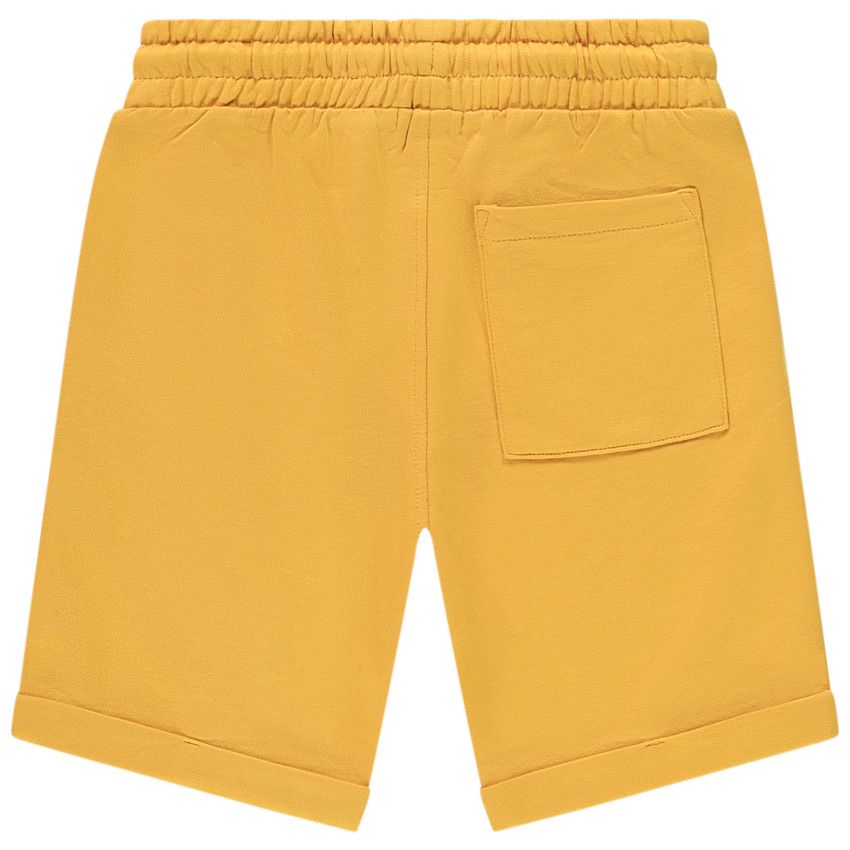 Lot de 2 bermudas fantaisie en molleton pour garçon - Ecru