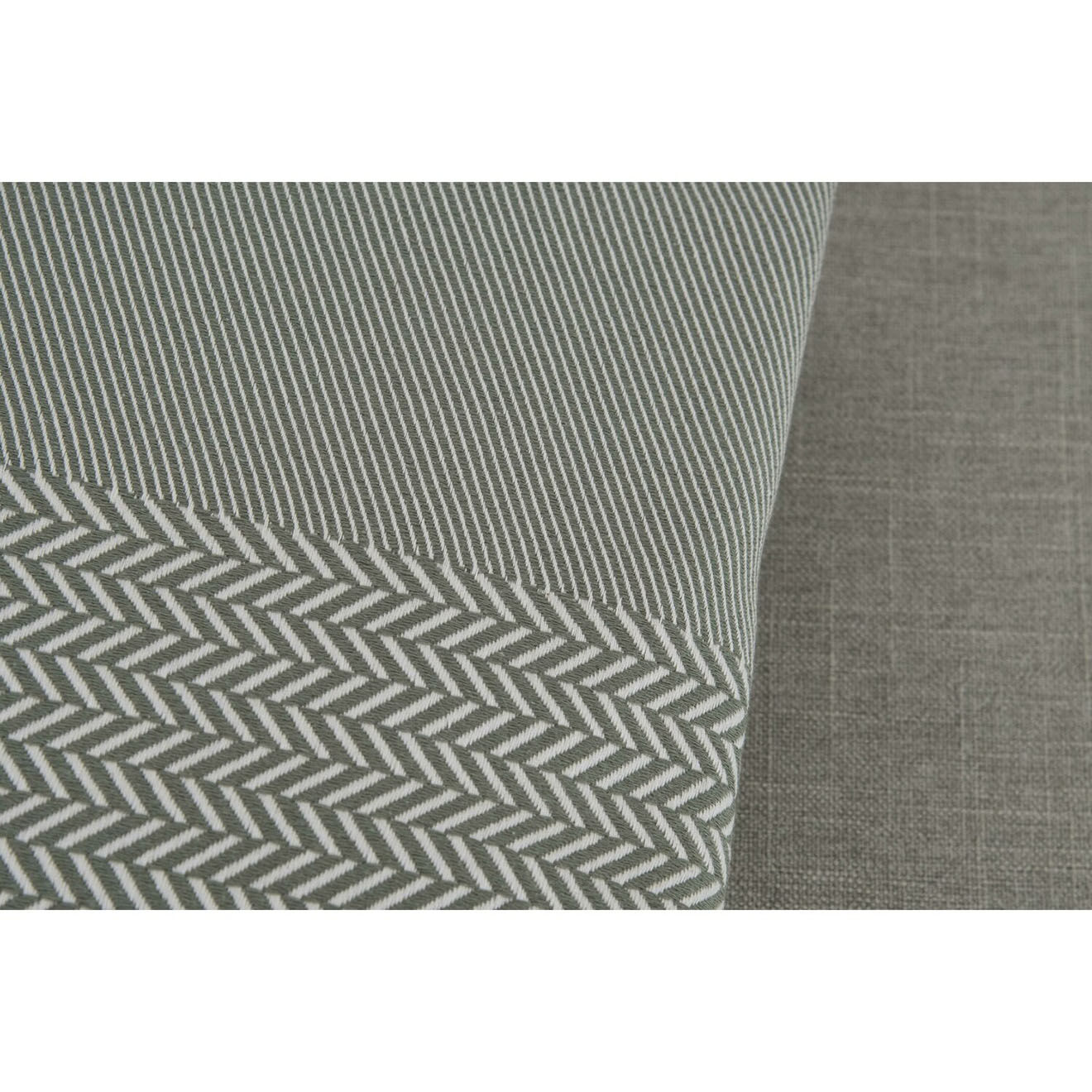 Febronie Plaid coton Oslo olive