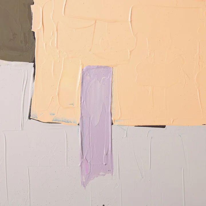 HKliving - Abstraktes Gemälde, 100 x 120 cm, nude