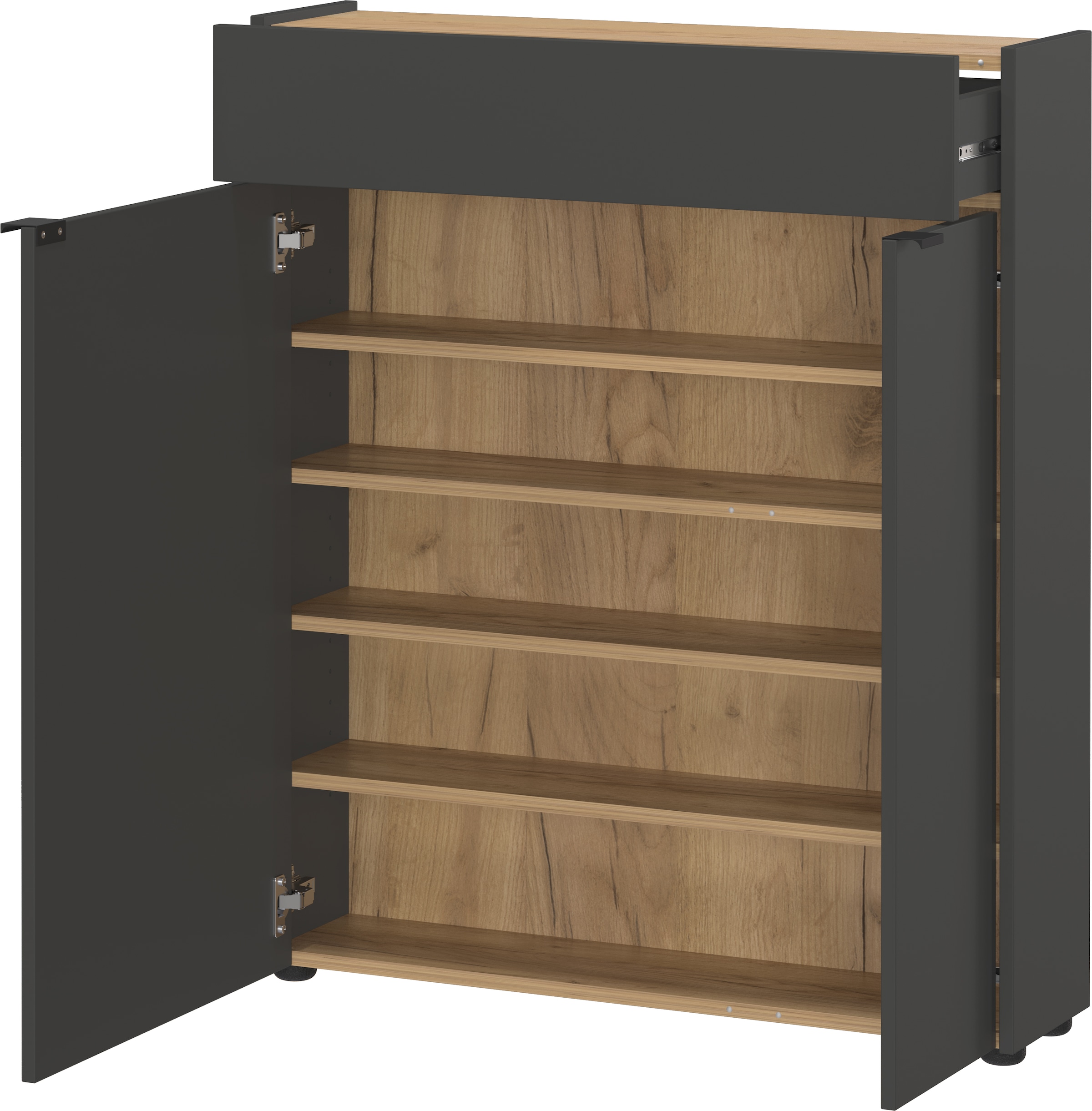 GERMANIA Mehrzweckschrank »Ameca« 1 Stk. tlg. mit geringer Tiefe - ideal für schmale Flure, Breite 83 cm