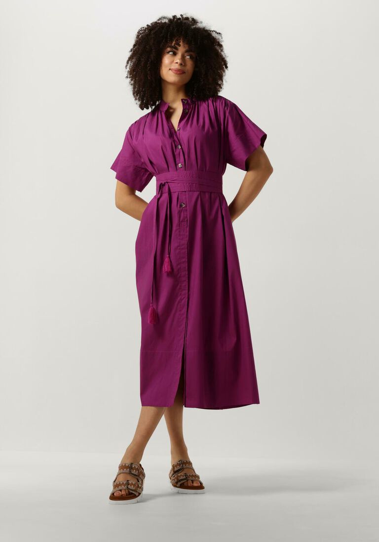 VANESSA BRUNO fuchsia vanessa bruno midi jurk ciao
