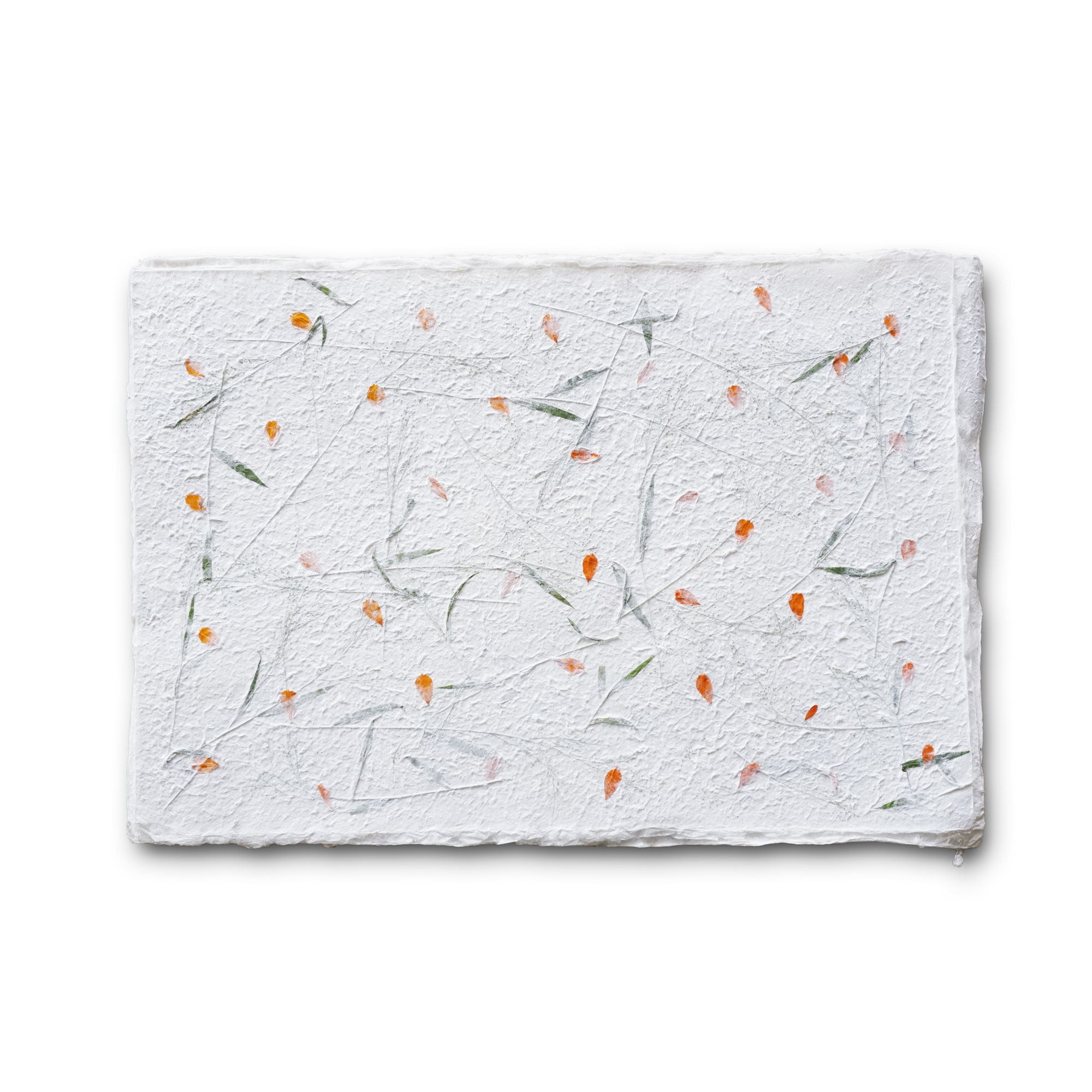 Geschenkpapier 'Blumen', weiß, multicolor, L 80 cm, B 55 cm günstig bestellen