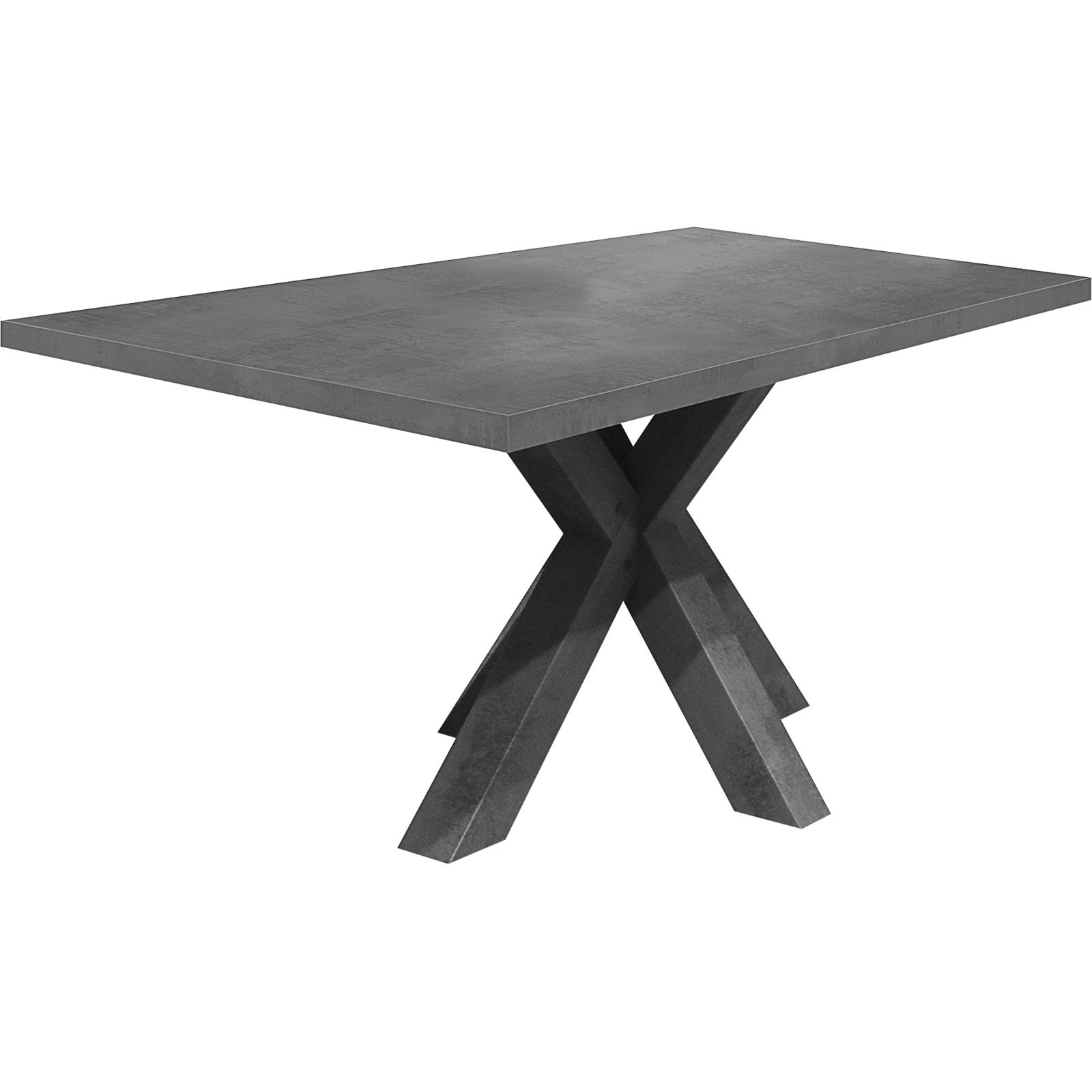 Tisch Magna Dekor Stern-Fuss 180 x 75 x 90 cm, graphit