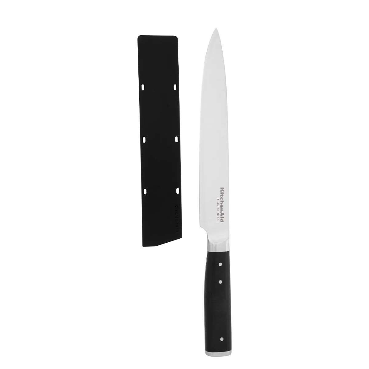 Vleesmes 20cm, Hoogwaardig Japans Koolstofstaal - Incl Hoes - KitchenA