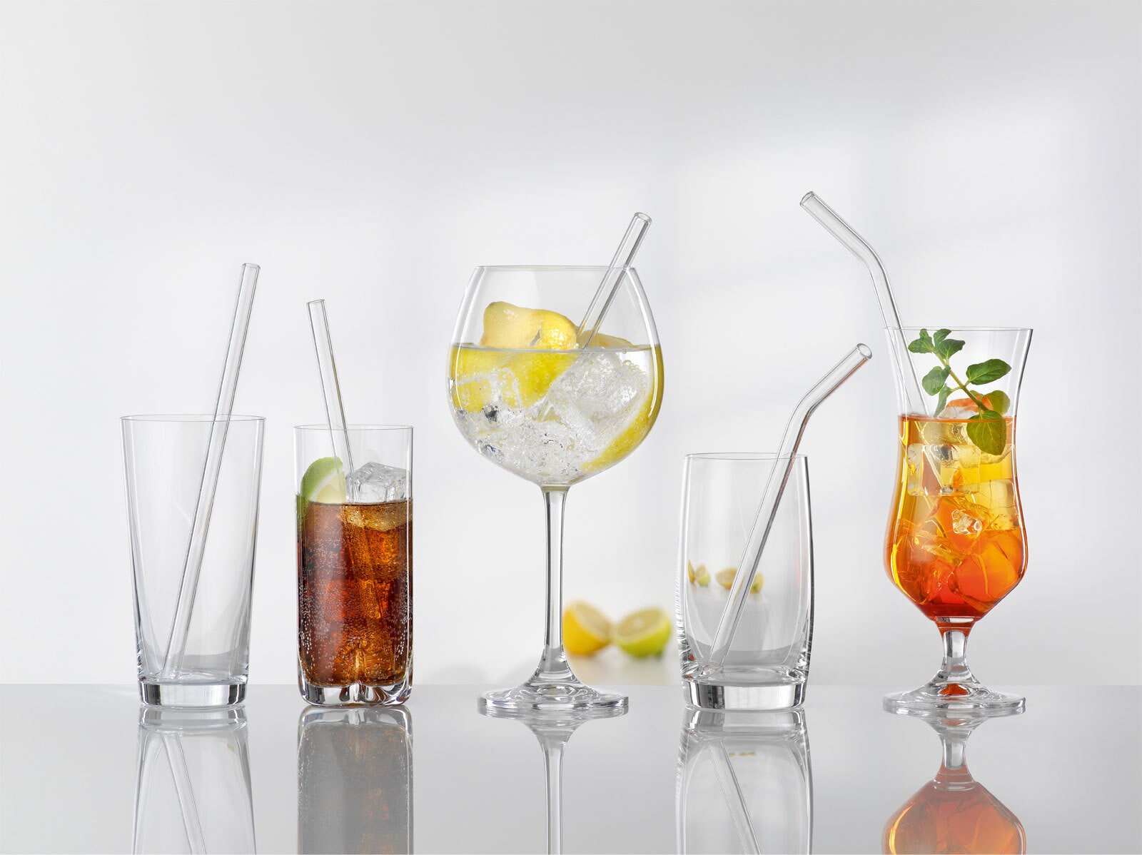 SIMAX exclusive Glastrinkhalm EXKLUSIV gerade 7-teilig 15 cm