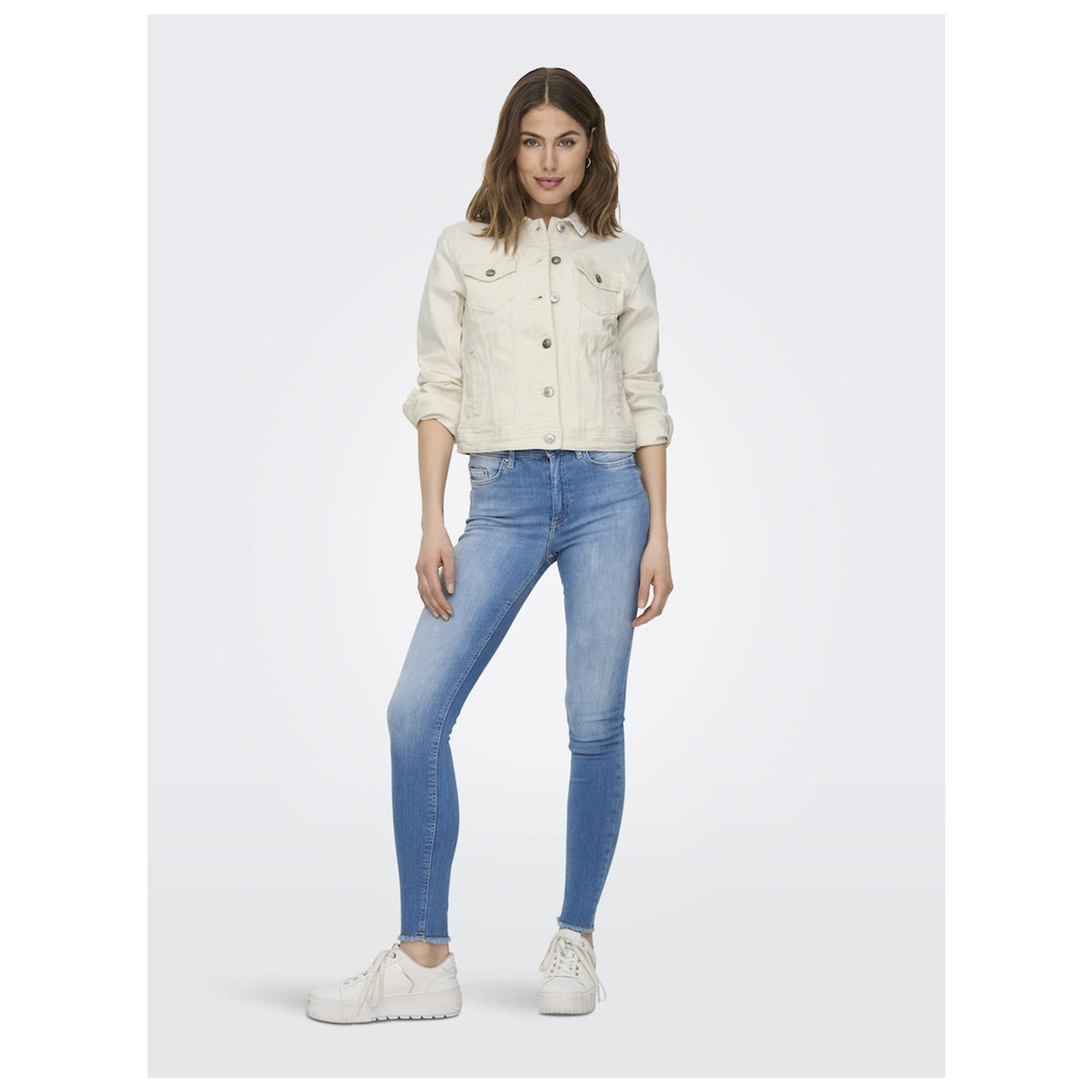 Only ONLTIA DNM JACKET COL PIM NOOS