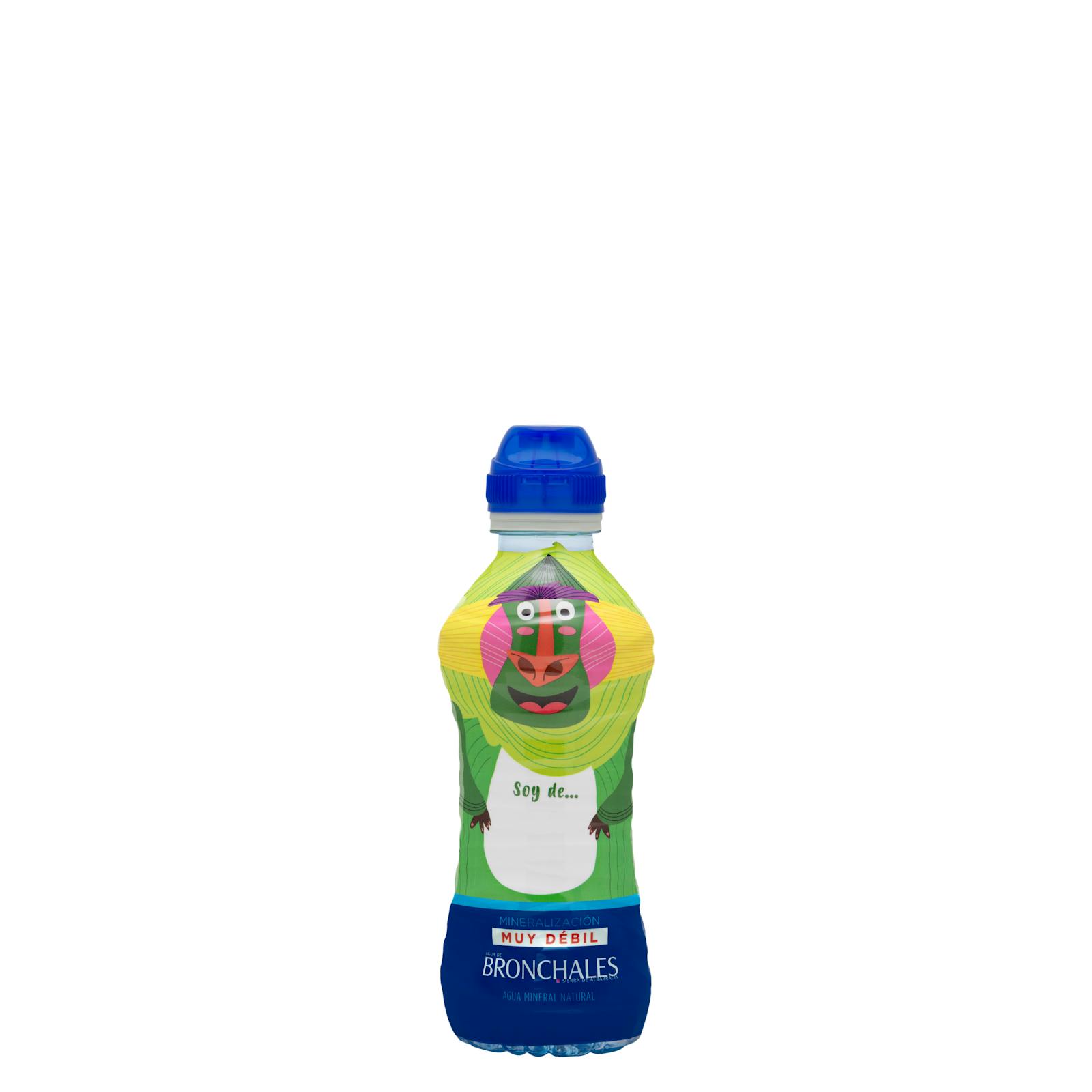 Bronchales petite eau minérale avec bouchon enfant