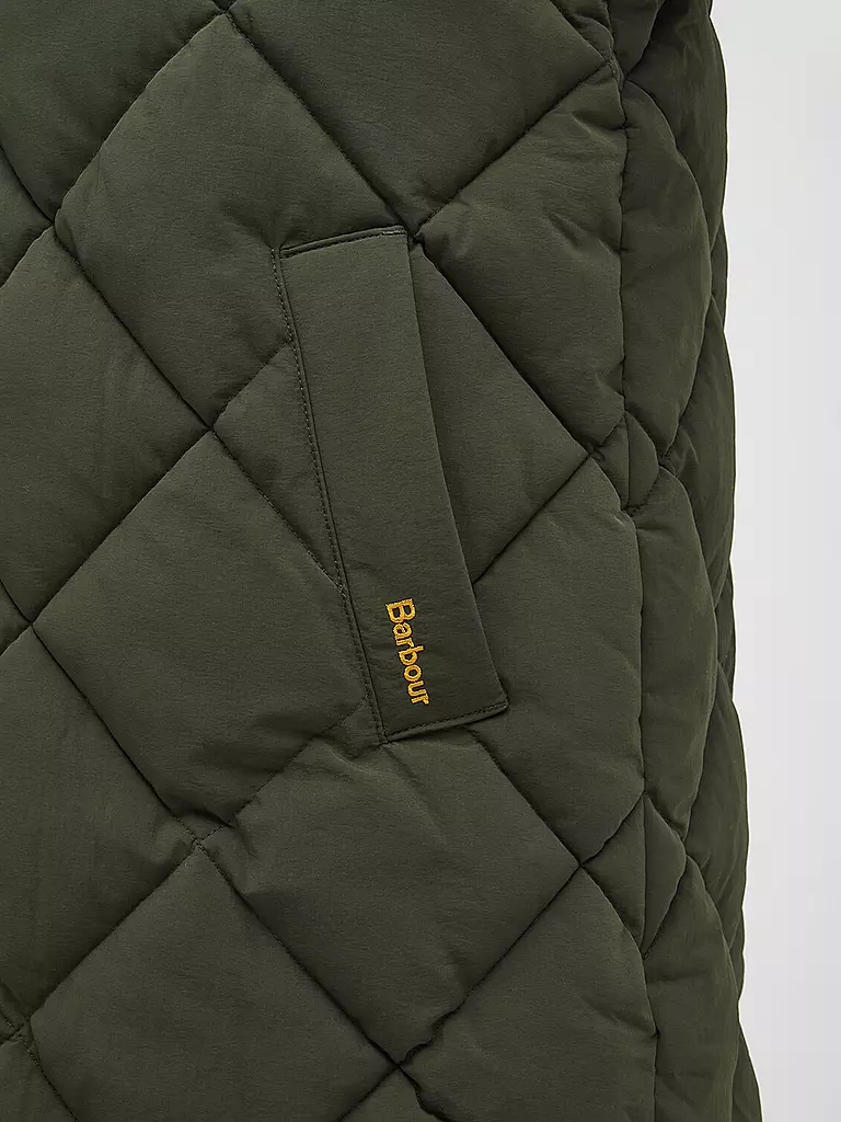 BARBOUR Steppmantel KIRKTON olive