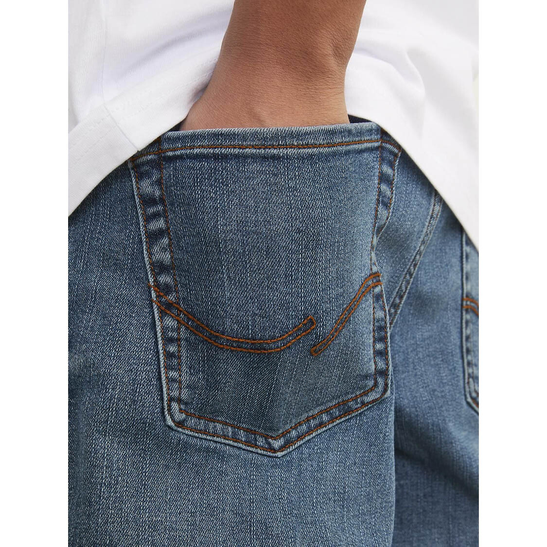 JACK & JONES JUNIOR<br>Calça jeans reta