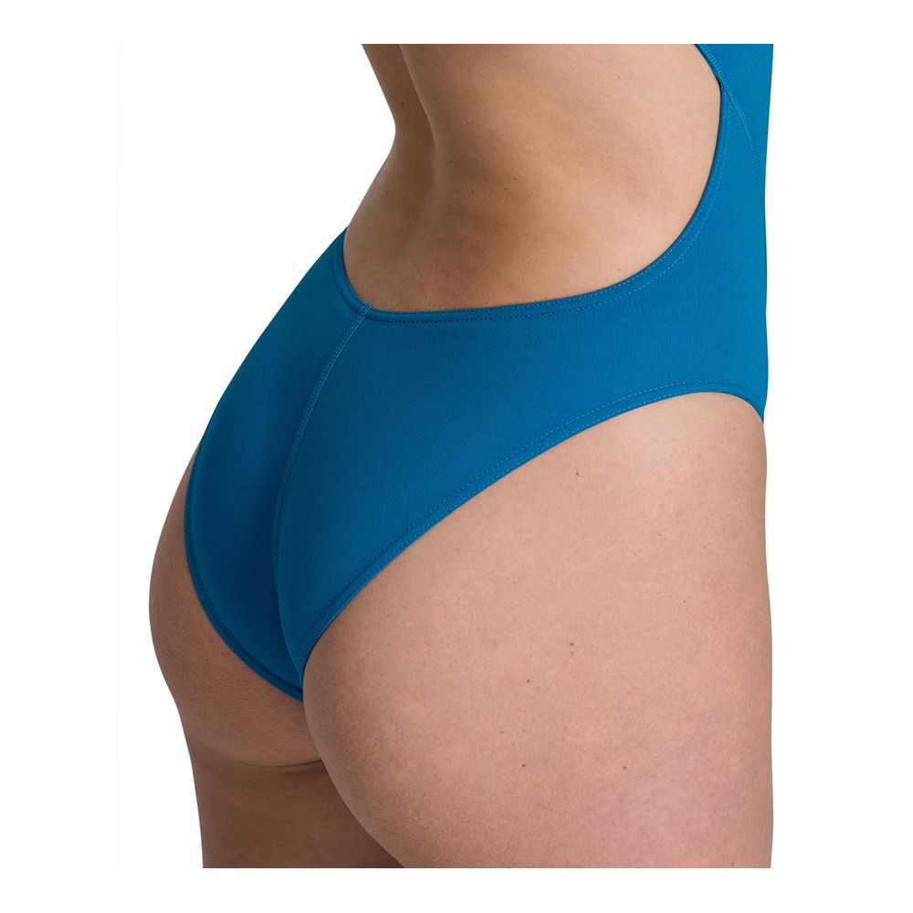 Arena TEAM SWIM TECH SOLID - Maillot de bain 1 pièce Femme blue cosmo
