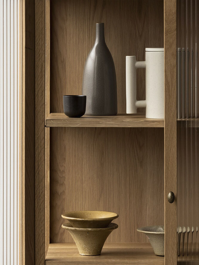 Audo Copenhagen Triptych Bowl, Ø15, Crème Crème