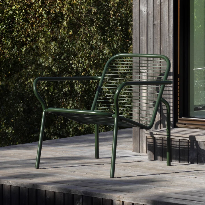 Normann Copenhagen - Vig Outdoor Lounge Chair, schwarz