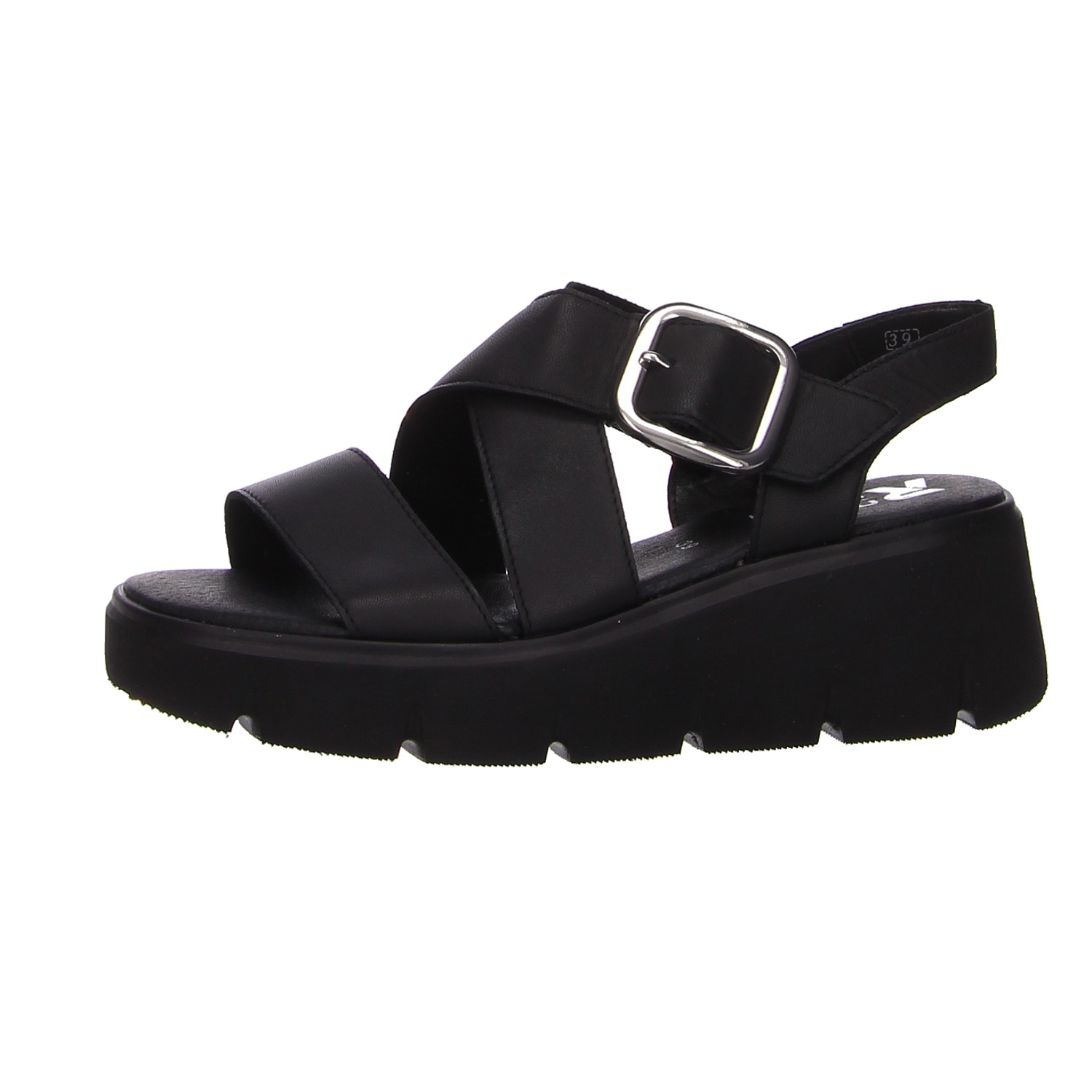 Rieker Sandale schwarz schwarz