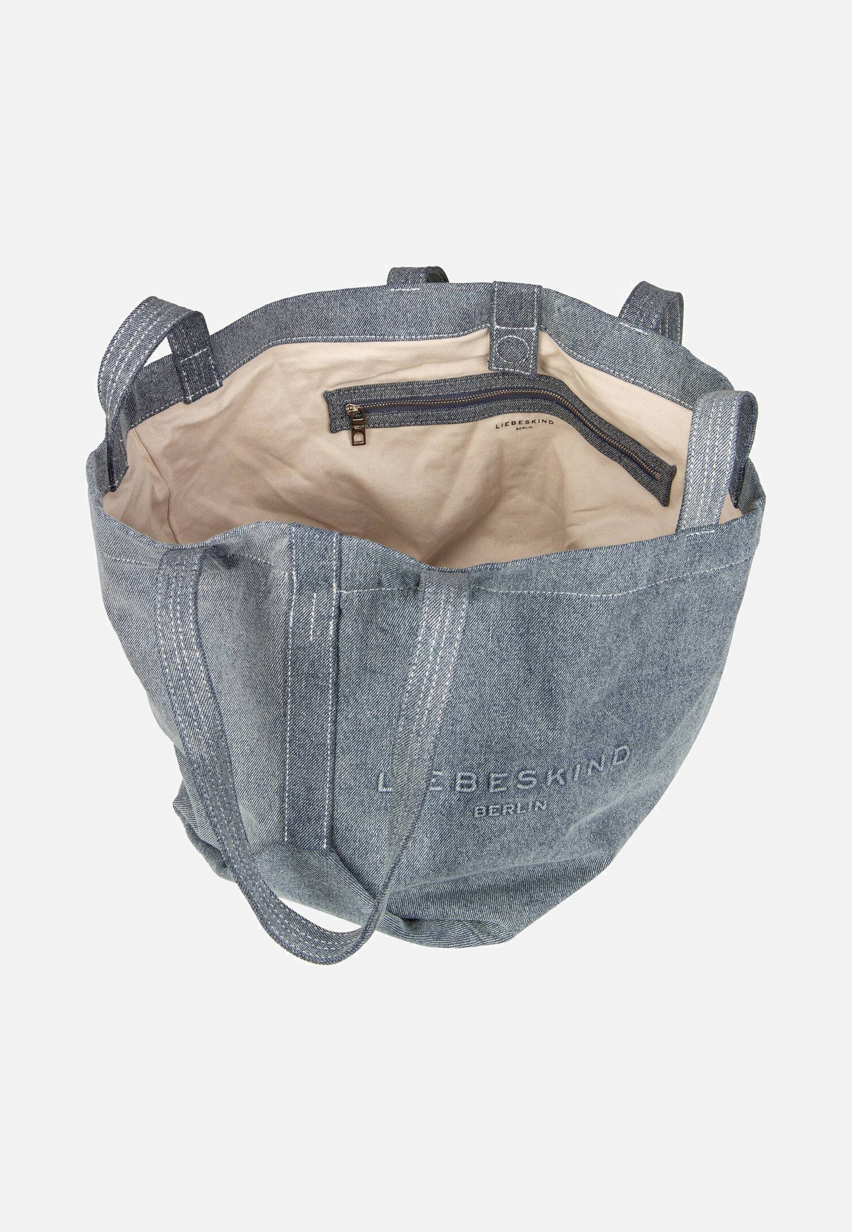 Elvira M Denim Blue Denim - Shopper
