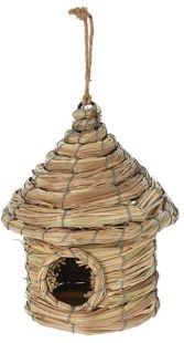 Gardalux - Vogelhuisje - Hout - Ø 18 x 22 cm - Hangend